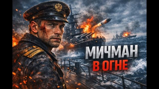 АУДИОКНИГА ПОЛНОСТЬЮ  МИЧМАН В ОГНЕ  1 из 4 книг