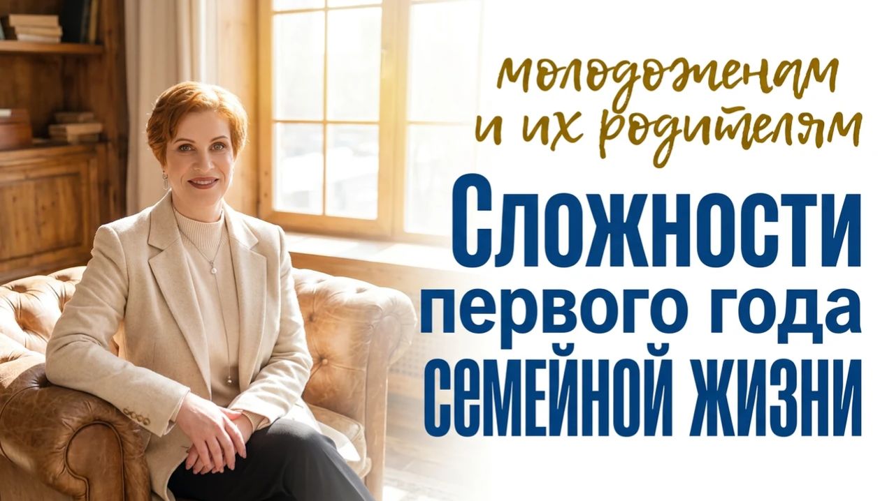 Сложности первого года семейной жизни. Молодоженам и их родителям