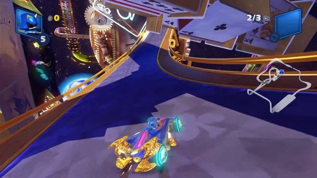 Команда Соника Racing гонка 22