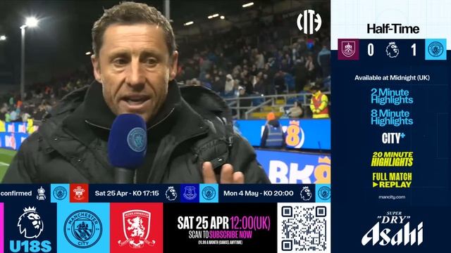 MATCHDAY LIVE! HAALAND STRIKES EARLY AS CITY LEAD BURNLEY! | Burnley 0-1 Man City | Premier League