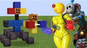 Аддон Poppy Playtime ПРОТОТИП УБИВАЕТ ДЕВУШКУ-ИГРОКА в МАЙНКРАФТ