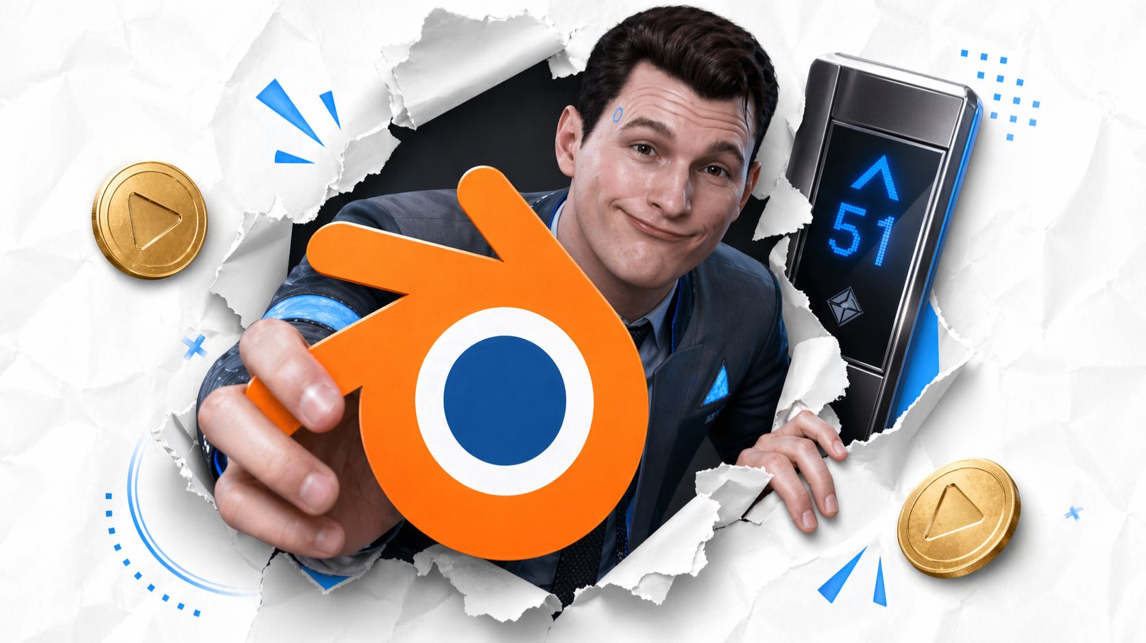 Я ПОВТОРИЛ СЦЕНУ ИЗ DETROIT: BECOME HUMAN ЗА СУТКИ С НУЛЕВЫМ ОПЫТОМ В 3D