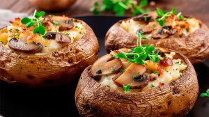 Рецепт вкусной картошки! Вторые блюда быстро и вкусно из простых продуктов!