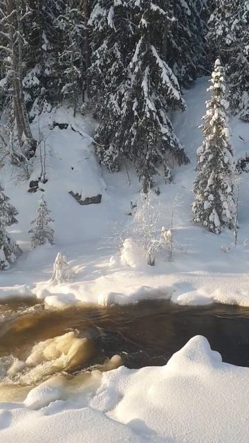 Водопад Кивач. Карелия