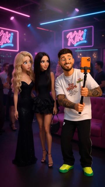 Алина встретила Анара в клубе Кики