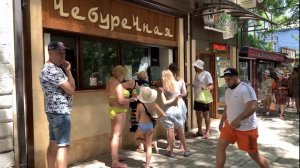 КРЫМСКИЕ ЧЕБУРЕКИ обед у моря/  Черноморское Ребзик