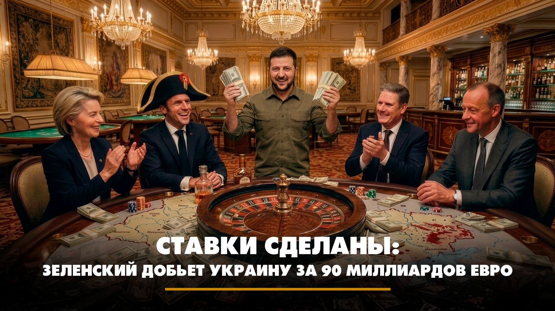 Ставки сделаны: Зеленский добьёт Украину за 90 миллиардов евро | ЧТО БУДЕТ | 24.04.2026