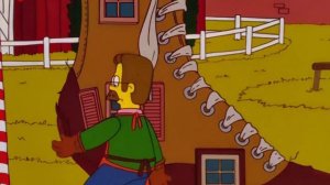 Симпсоны снова помогают Фландерсу
