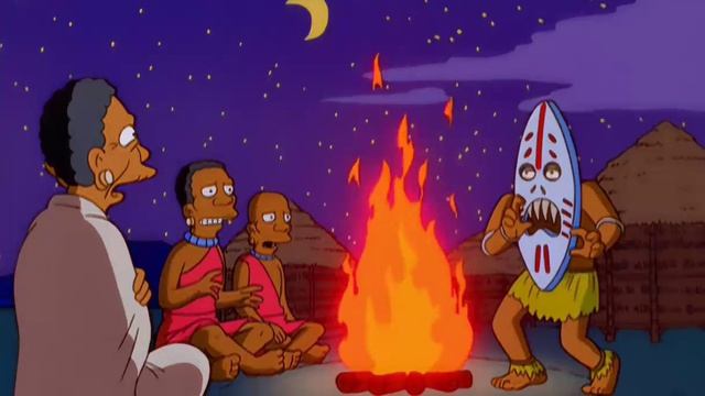 Симпсоны летят в Африку