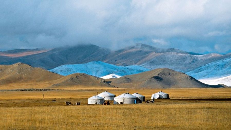 Монголия — страна синего неба