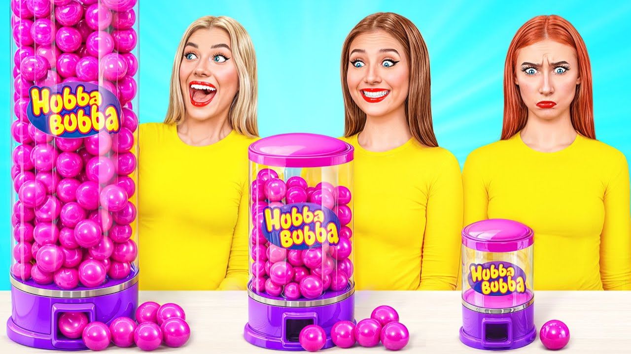 100 Слоев Еды Челлендж # Смешные Челленджи от Bubba DO Challenge