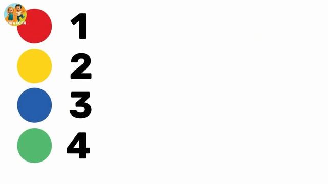Учим цвета и цифры развивающий мультик для детей