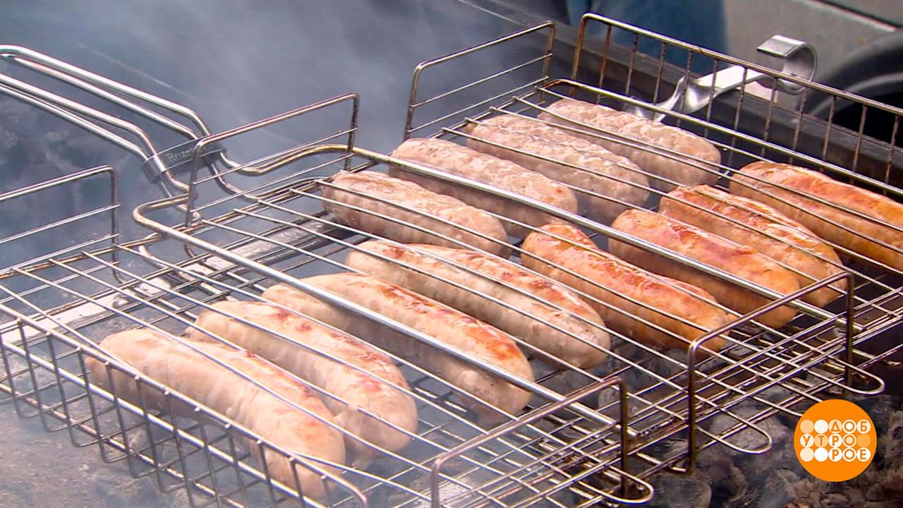 Колбаски для жарки: какие не лопнут? Доброе утро. Фрагмент выпуска от 24.04.2026