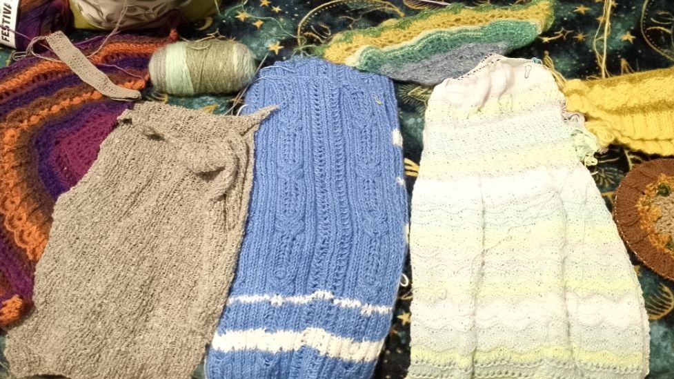 События одного дня. Метель, мои тарелочки. Настроение, распускать.