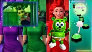 K-Pop Охотники на демонов: Эпичный Coffin Dance! 🎧🔥 Tiles Hop EDM Rush