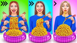 Быстрая Средняя или Медленная Скорость Еды Челлендж # Битвы с Едой от Bubba DO Challenge