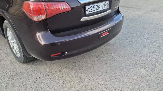 Обработка Infiniti QX 50 c v8 добавкой в двигатель Рутек Мастер Концентрат