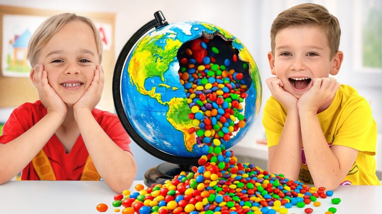 ВЛАД И НИКИ | Крис и Майк! Весёлые истории со сладостями!