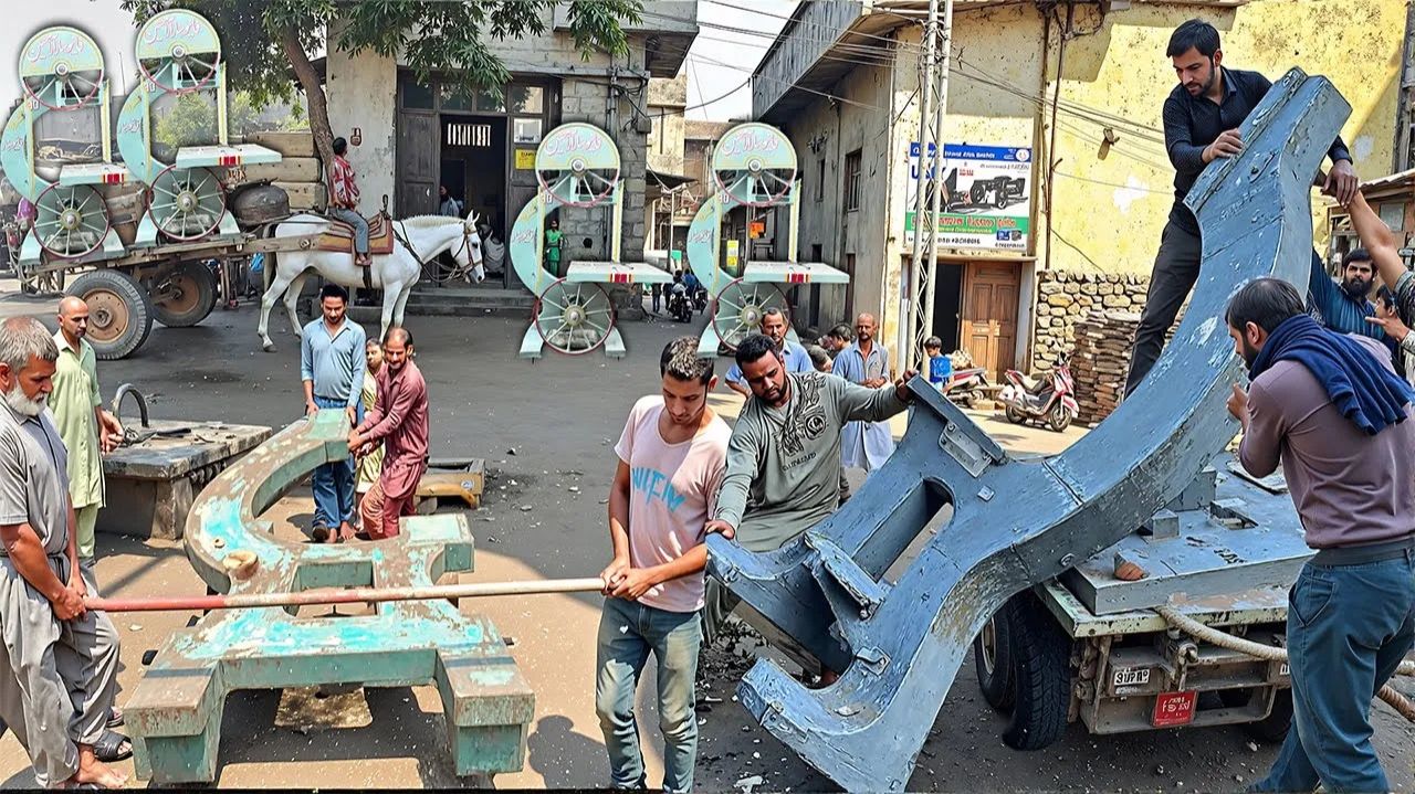 😱 ПРОИЗВОДСТВО БОЛЬШОЙ ЛЕНТОЧНОЙ ПИЛЫ