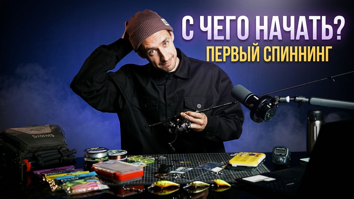 ПЕРВАЯ РЫБА НА СПИННИНГВЫБОР КОМПЛЕКТА