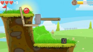 КРАСНЫЙ ШАР против Черного квадрата🔥 Игра про Red Ball 4! ПОГНАЛИ!!