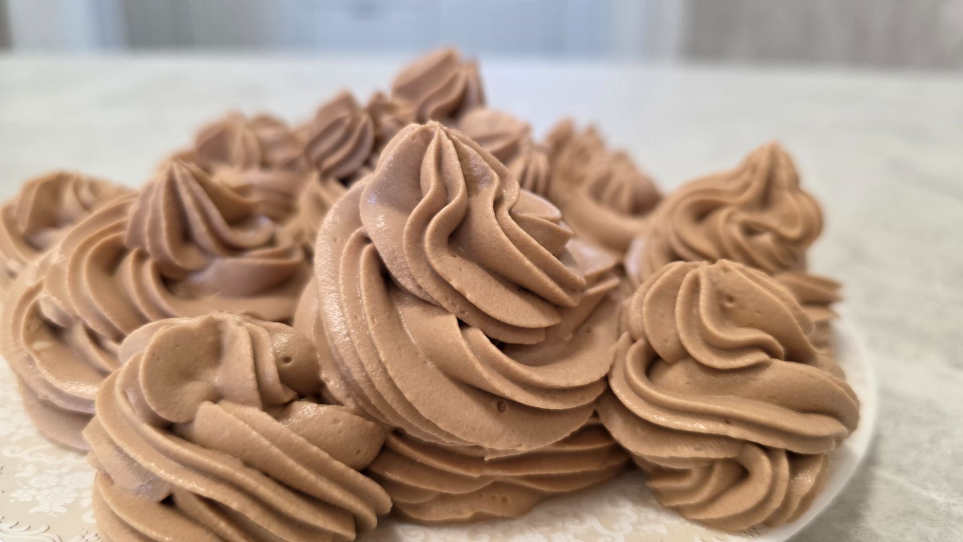 Вкуснейший и быстрый крем ШОКОЛАДНОЕ МОРОЖЕНОЕ. Шоколадный поцелуй.☕️