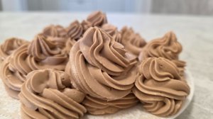 Вкуснейший и быстрый крем ШОКОЛАДНОЕ МОРОЖЕНОЕ. Шоколадный поцелуй.☕️