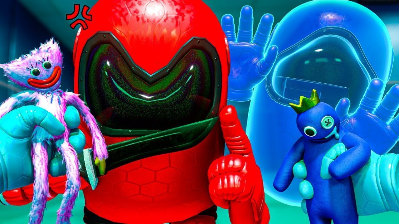 AMONG US 3D - ОГРОМНАЯ ПРОБЛЕМА!   Among Us - Анимации на русском