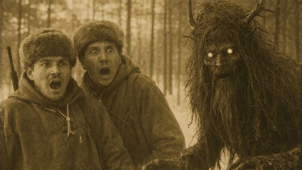 Охотники столкнулись с ЛЕШИМ в Старой избушке в Тайге и сильно пожалели