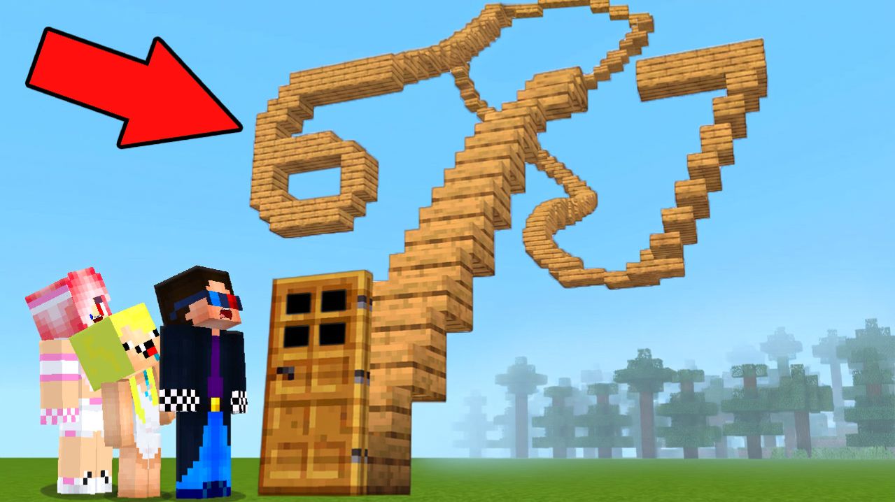 МЫ НАШЛИ САМУЮ ДЛИННУЮ ЛЕСТНИЦУ В МАЙНКРАФТ! ШЕДИ МЕН MINECRAFT