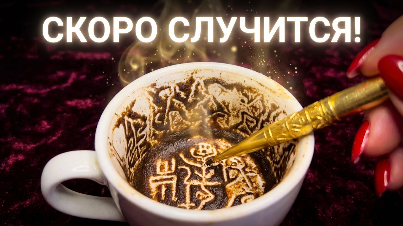 ☕️☕️ЭТО СЛУЧИТСЯ СКОРО! ☕️ Что увидела ваша чашечка?  ☕️ ГАДАНИЕ НА КОФЕЙНОЙ ГУЩЕ☕️