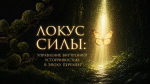 Открытый эфир «Локус силы: управление внутренней устойчивостью в эпоху перемен»