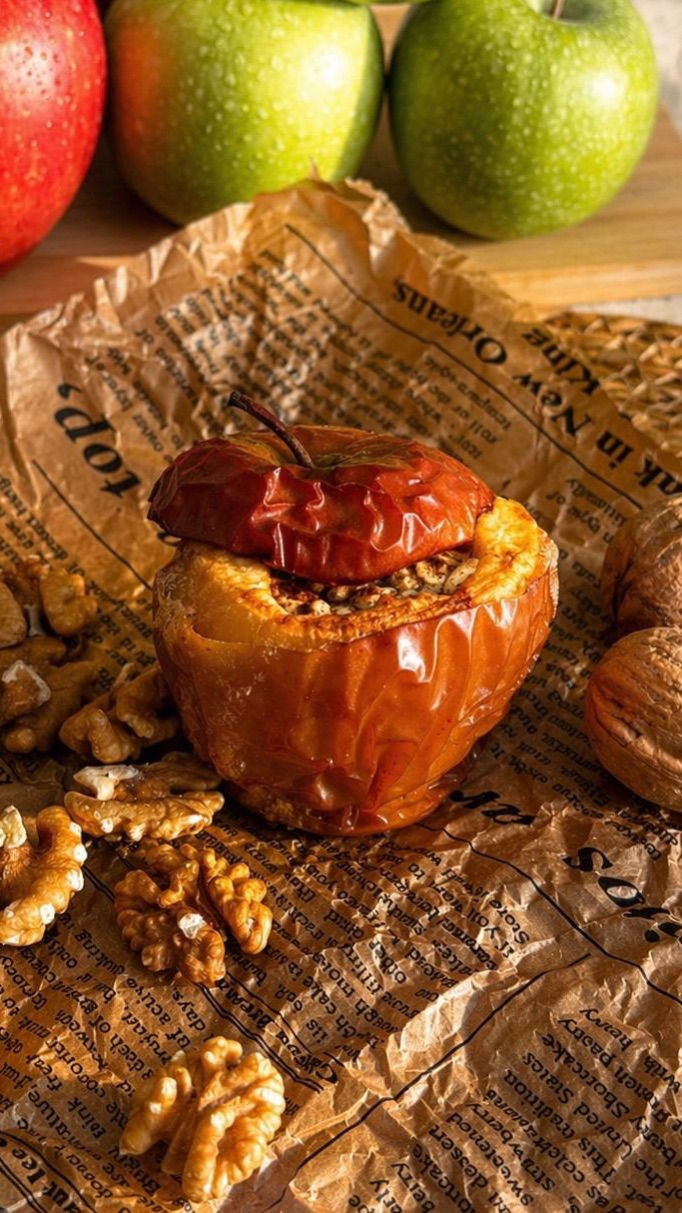 Запеченные яблоки~107 ккл 🍎