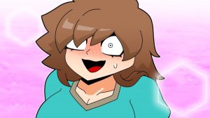 Стив стал женщиной - аниме Minecraft