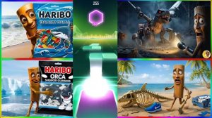 BRAINROT HARIBO МАШИНА МАККУИНА BRAINROT HARIBO 2 BRAINROT FRIENDS - Tiles Hop E