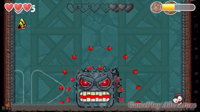 RED BALL 4, BLACK AND BLACK BALLS VS TWO BOSSES