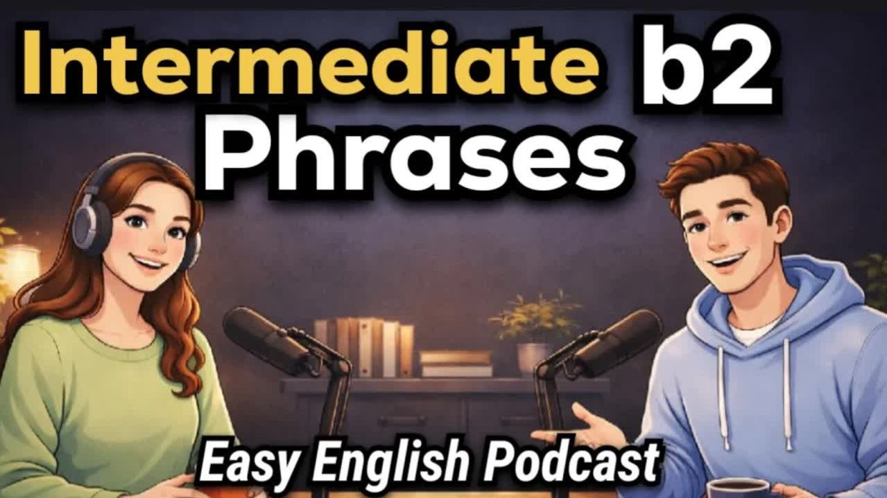 Stop Using Basic English! ｜ Speak with These 50 Real Phrases (B1–B2)＂