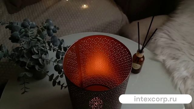 Подсвечник АЖУРНАЯ ФАНТАЗИЯ модель 3 металлический 23 см   A98023070-3