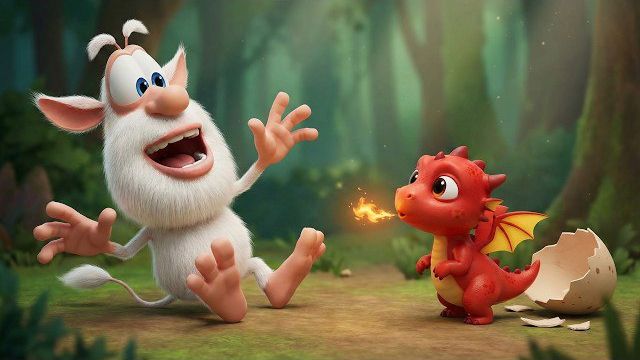 Буба День дракона Весёлые мультики для детей