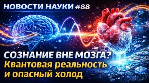 Сознание вне мозга? Квантовая реальность и опасный холод : Новости науки #88