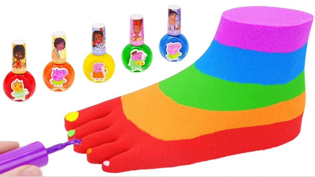 Мультфильмы для Детей/Интересное Видео из Кинетического Песка/Развивающие мультики