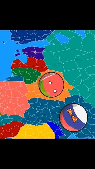 что будет если Россия поменялось с Украиной countryballs