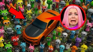 СРОЧНО! ВСЕ SPRUNKI НАПАЛИ НА НАШУ МАШИНУ CAMARO помогите