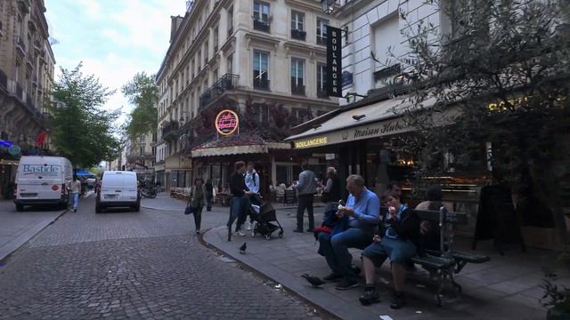 Париж Франция 2026 Прогулка по городу в весенний день в апреле обзор улиц и атмосферы города