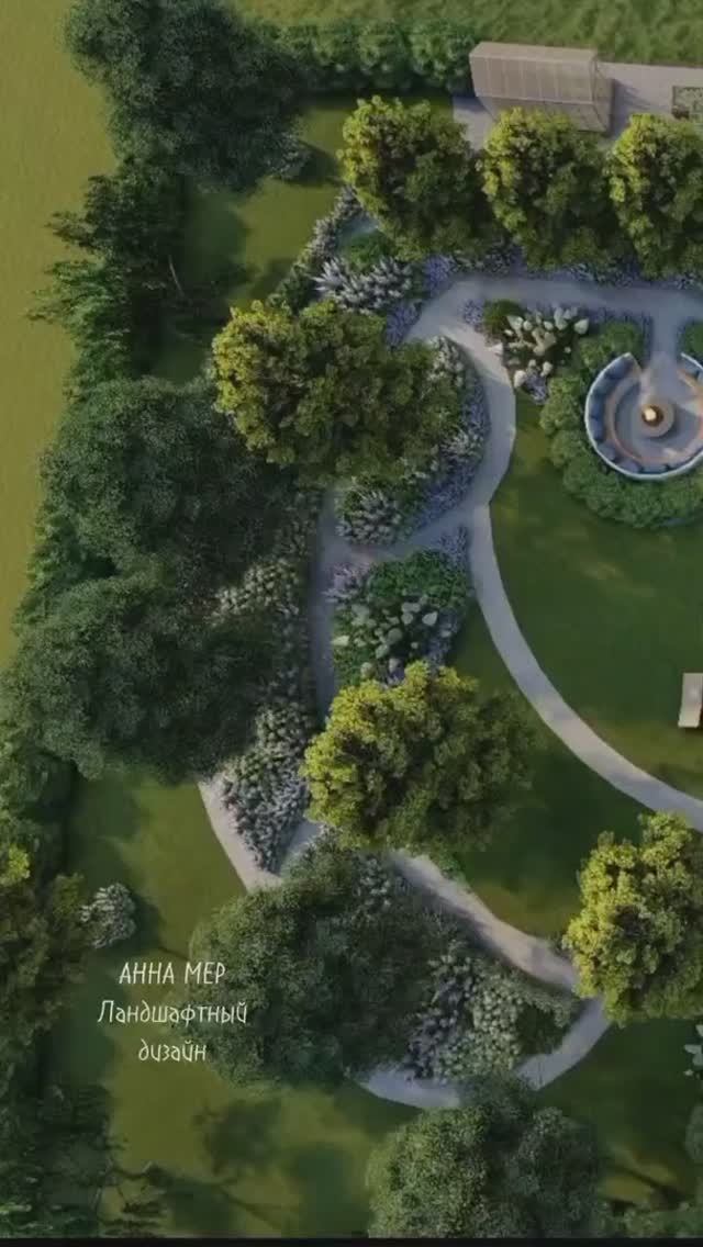 Ландшафтный проект. Озеленение | Анна Мер