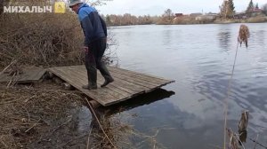 Плотик и лучковая пила #михалычдачник