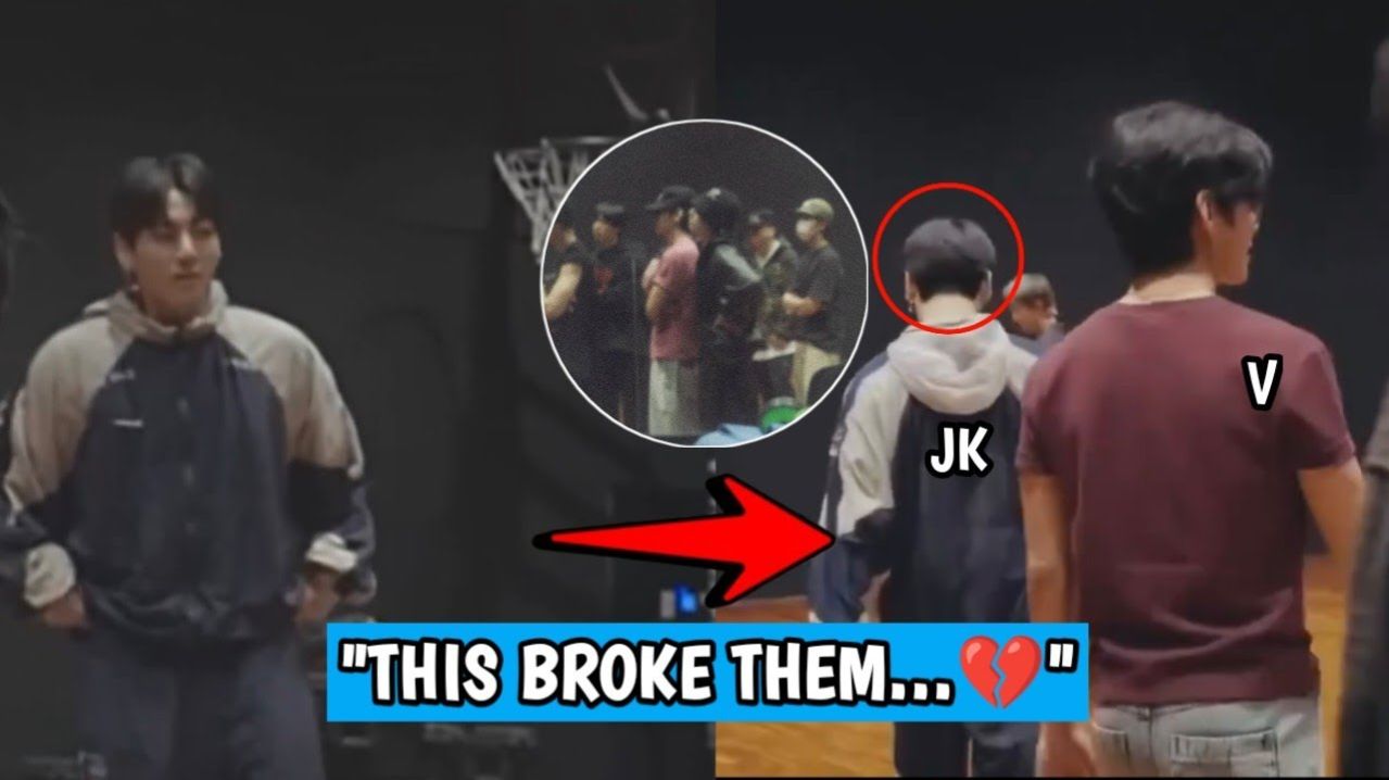 Сделал вид что не увиделМолчаливая боль Чонгука: Тэхён прошёл мимо