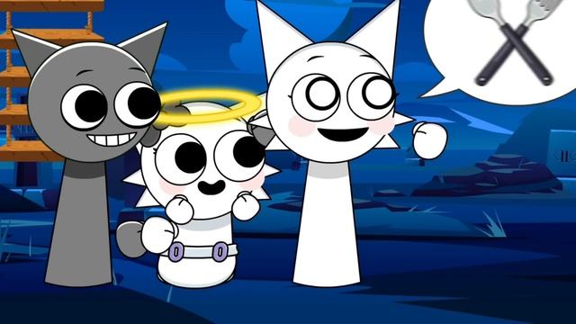 СУПЕРСЕМЕЙКА СПРУНКИ Магазин товаров первой необходимости, ЧЕРНО-БЕЛАЯ анимация 