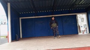 выступление танцора по имени Никита.