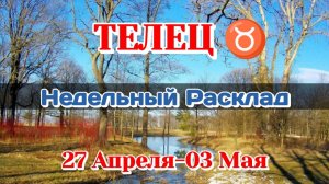 ТЕЛЕЦ ♉ Недельный расклад 27 Апреля-03 Мая/Таро Прогноз/Сферы жизни